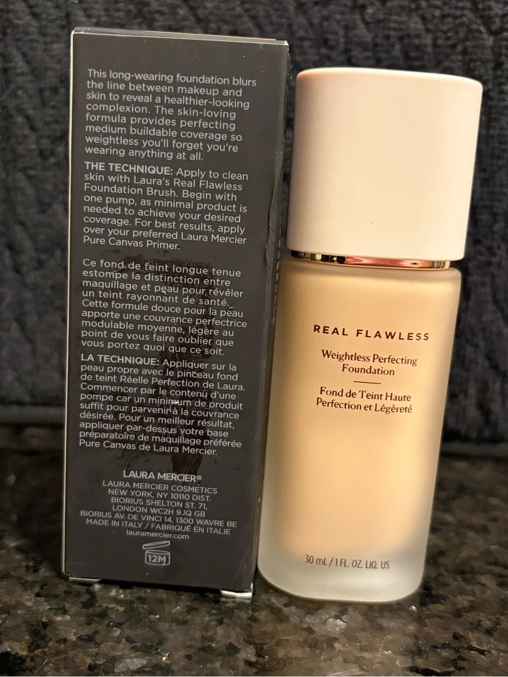 Laura Mercier Real Flawless Weightless Perfecting Foundation (2N1 Cashew - New)
